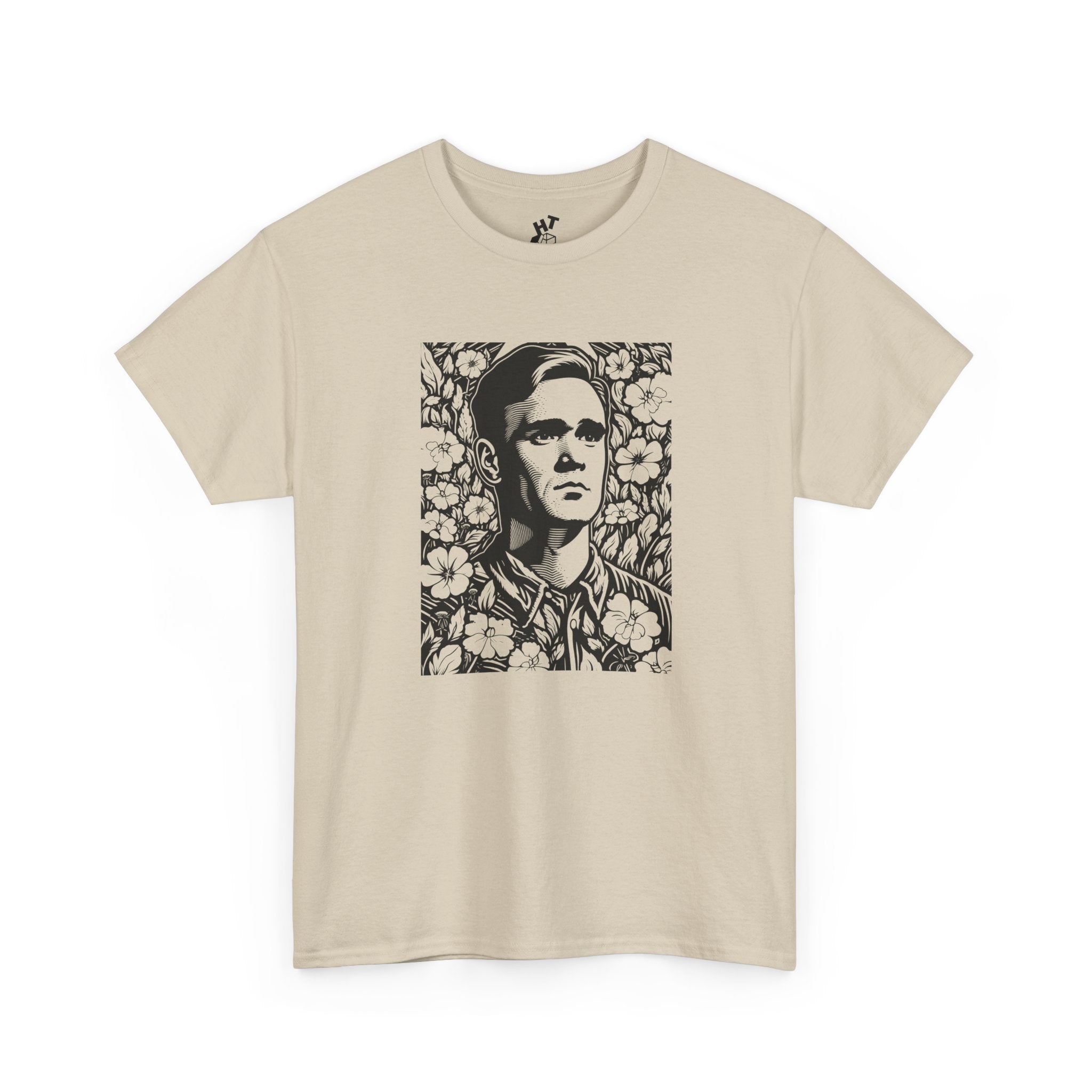 Morrissey in flowers unisex T-shirt