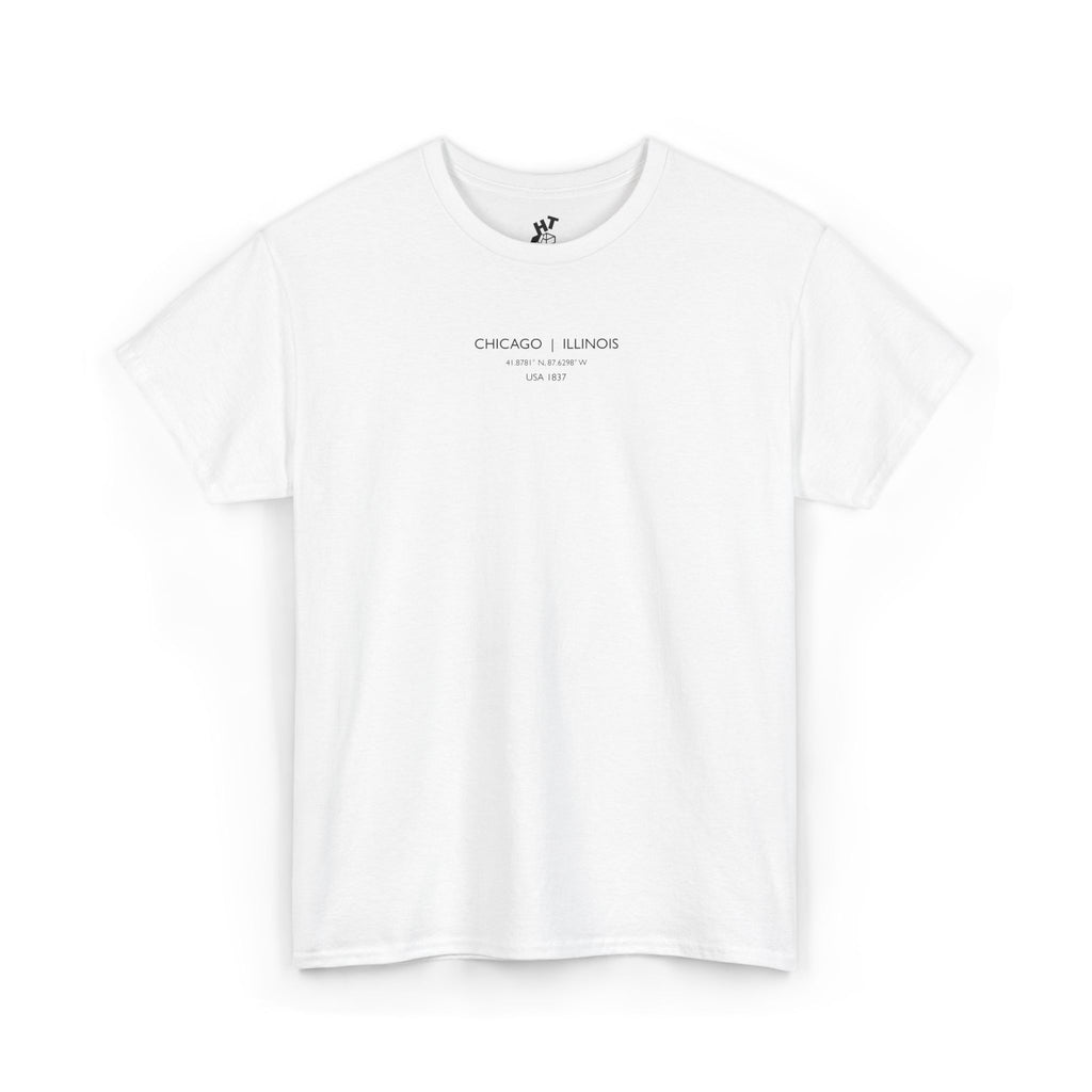 Chicago map t-shirt