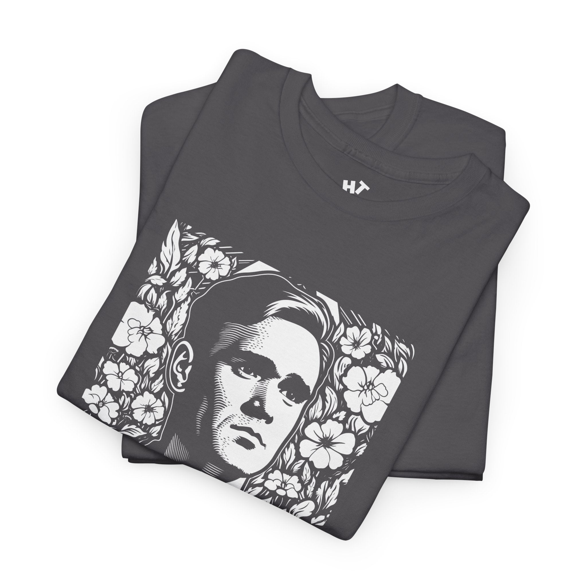 Morrissey in flowers unisex T-shirt