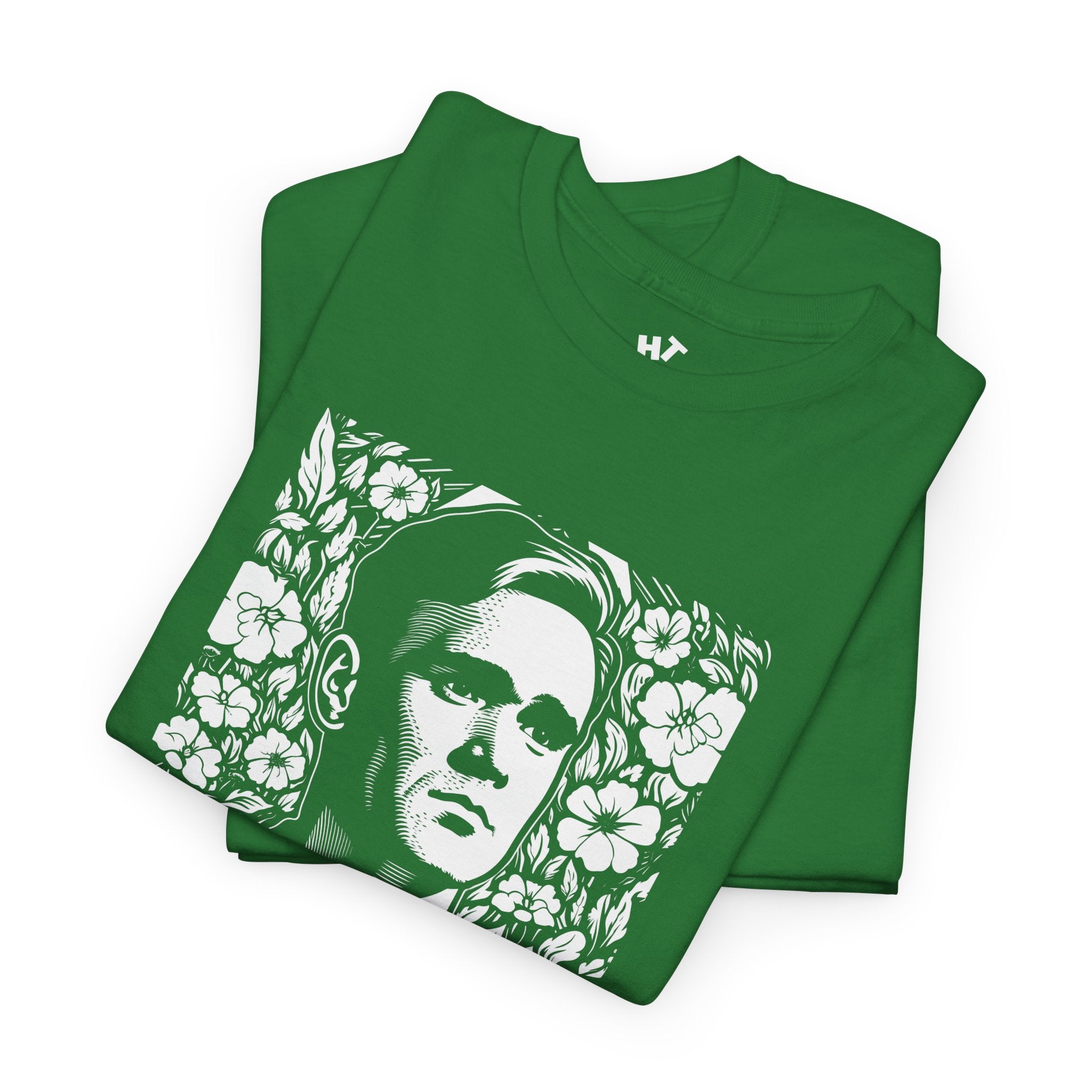 Morrissey in flowers unisex T-shirt
