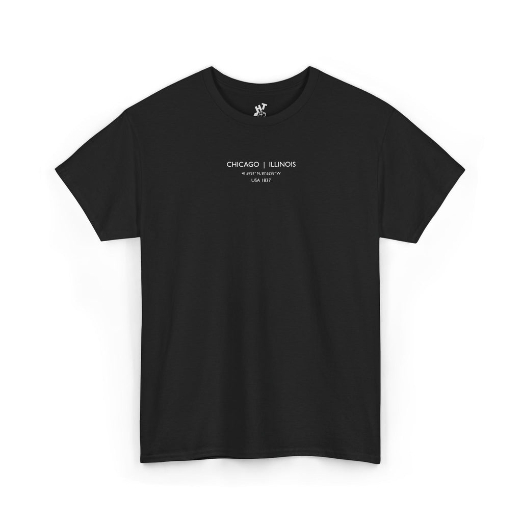 Chicago map t-shirt
