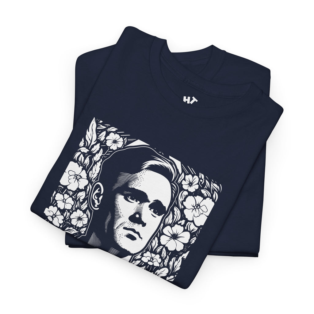 Morrissey in flowers unisex T-shirt